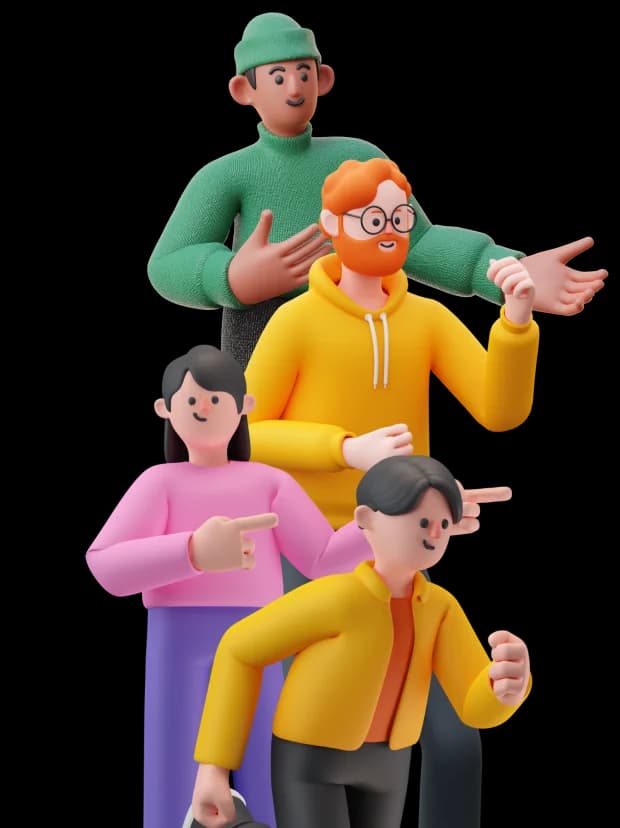 Dextego team characters
